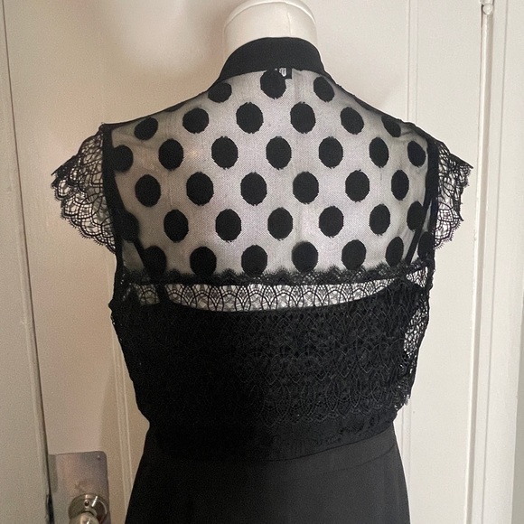 Adelyn Rae - Devon Lace & Woven Wide Legged Jumpsuit - Picture 5 of 16